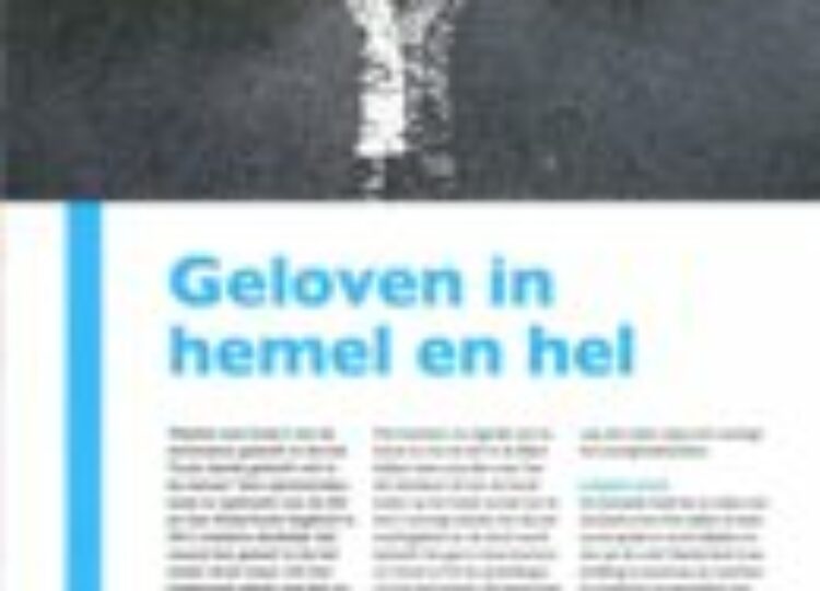 Themabrochure 'Geloven in hemel en hel' - Gereformeerde Bond